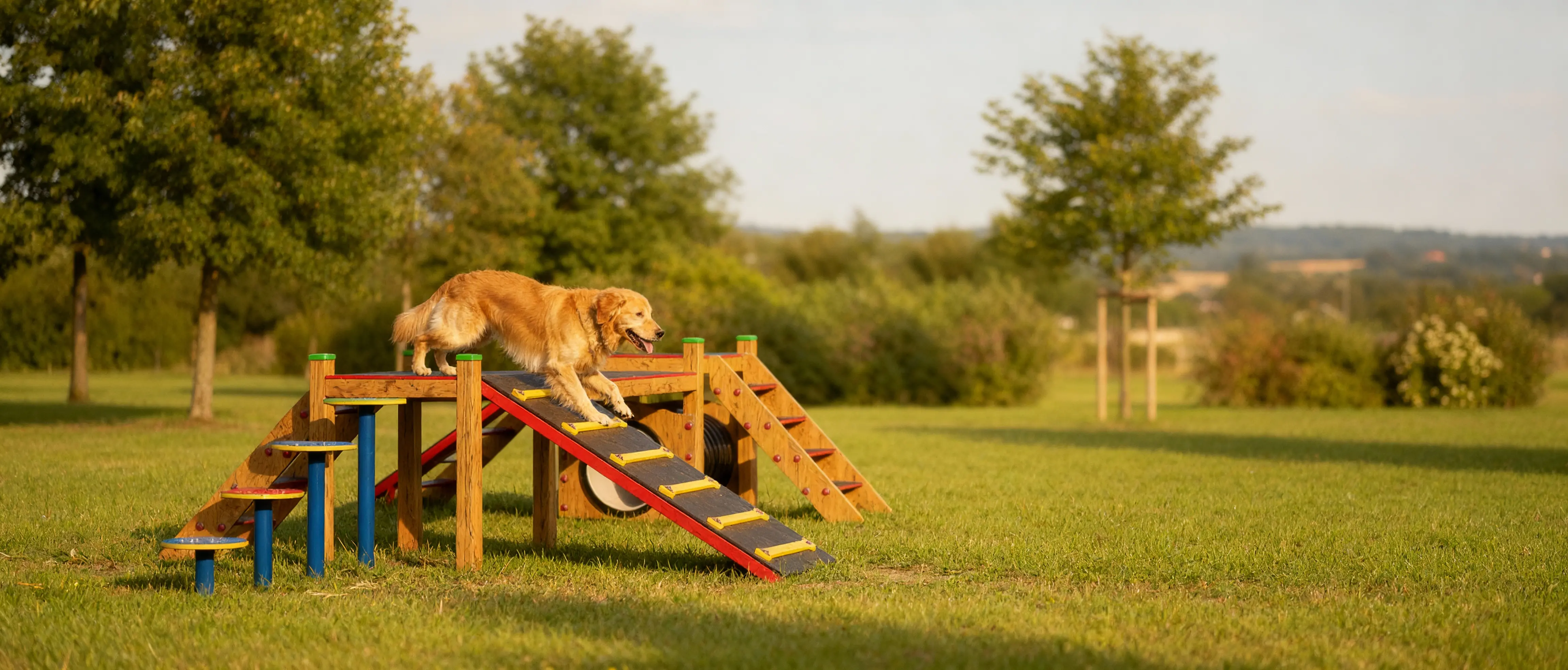 Comment débuter avec son chien dans un parc canin d'agility?