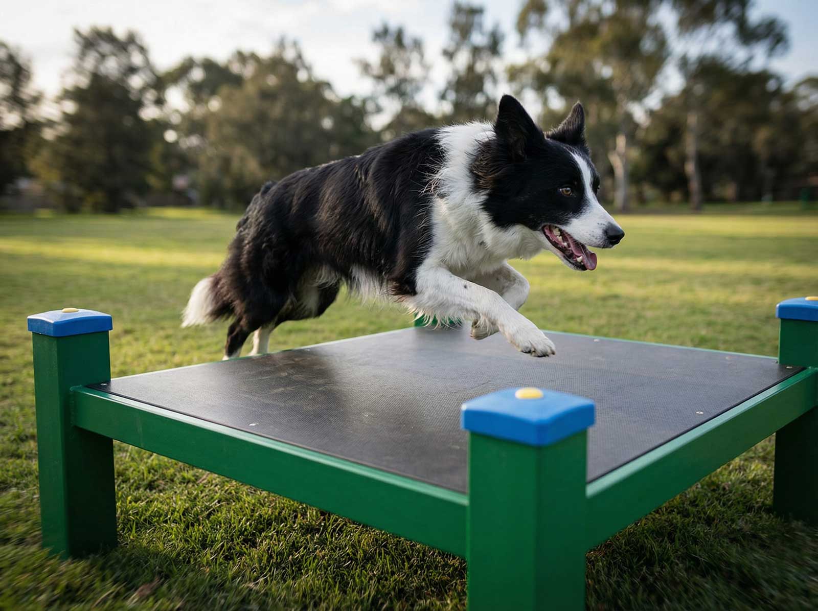 Quels sont les cinq obstacles incontournables dans un parc Agility Canin?