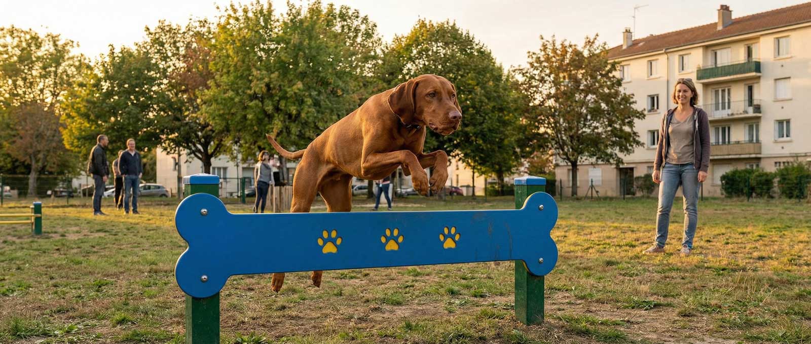 Équipements de parc pour chien : Pourquoi choisir le PEHD et l'acier ?