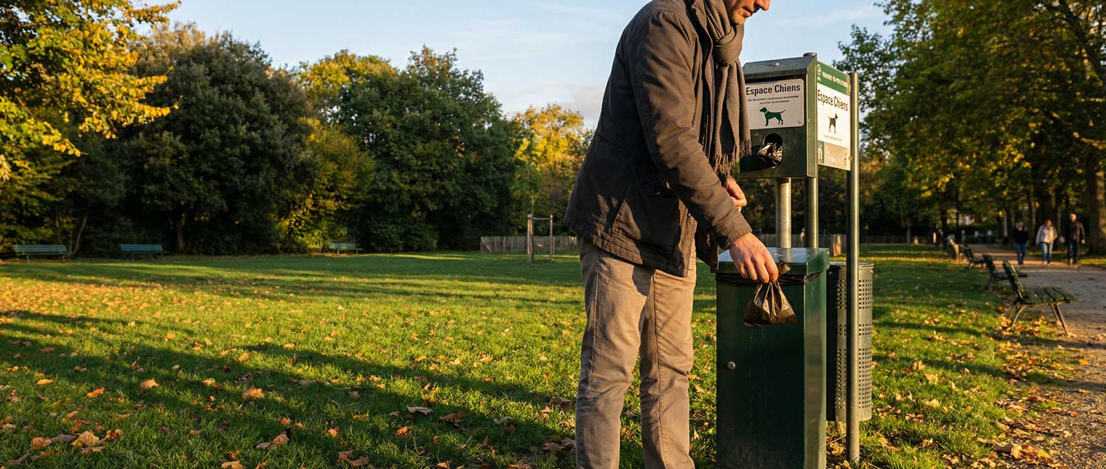 Hygiène et propreté : Obligations des usagers du parc chien collectivité.