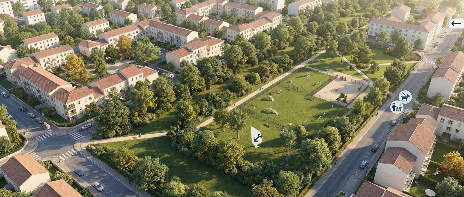 Urbanisme : Implanter un parc chien collectivité sans gêner le voisinage.